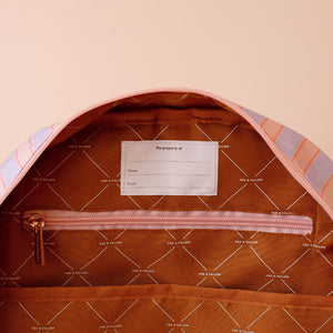 Powder Stripe Backpack - Fox & Fallow
