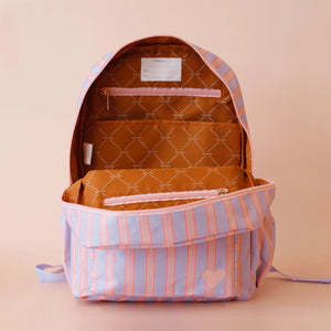 Powder Stripe Backpack - Fox & Fallow