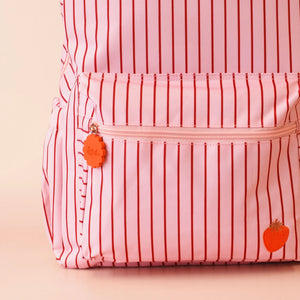 Strawberry Stripe Backpack - Fox & Fallow