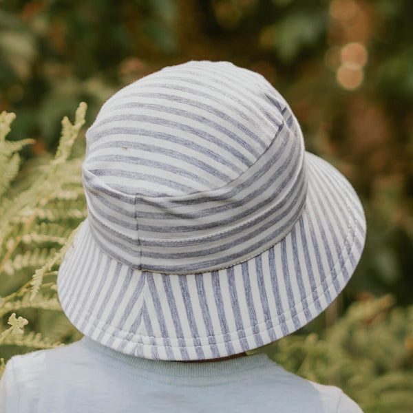 Classic Bucket Sun Hat - Grey Stripe - Bedhead