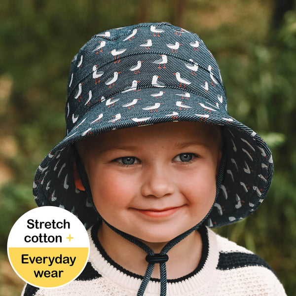 Kids Classic Bucket Sun Hat - Gulls - Bedhead