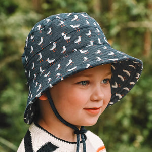 Kids Classic Bucket Sun Hat - Gulls - Bedhead