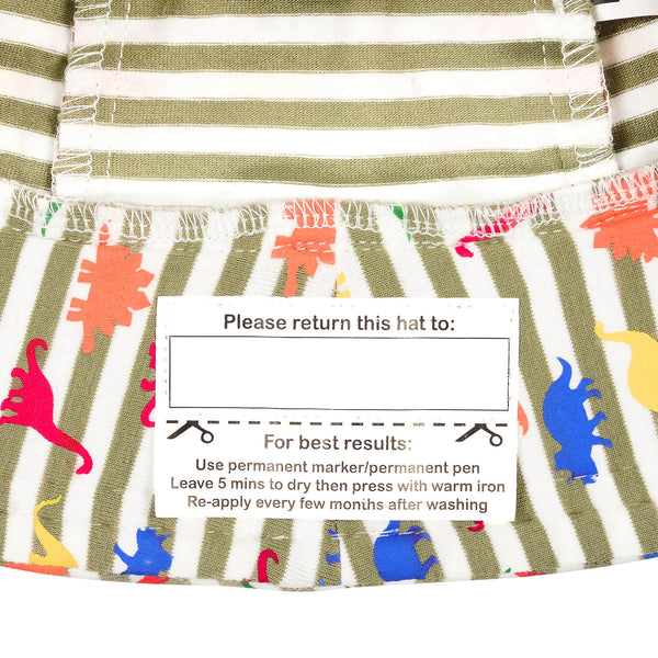 Kids Classic Bucket Sun Hat - Rawr - Bedhead