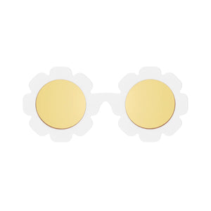 Flower Sunglasses - Daisy with Yellow mirror lenses - Babiators