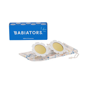 Flower Sunglasses - Daisy with Yellow mirror lenses - Babiators