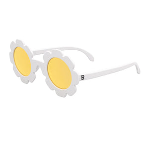 Flower Sunglasses - Daisy with Yellow mirror lenses - Babiators