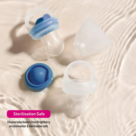 Baby Silicone Fresh Food Feeders - Set of Two - Brightberry