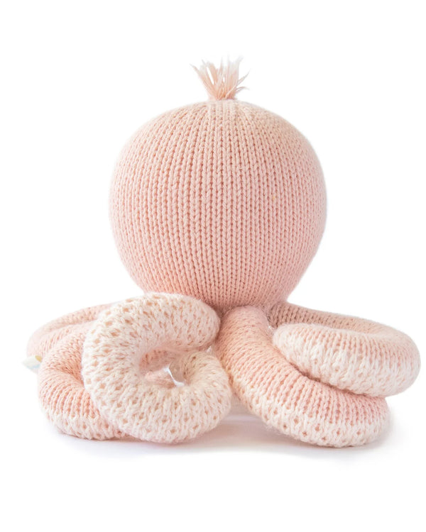 Baby octopus (soft coral pink) - Cuddle & Kind
