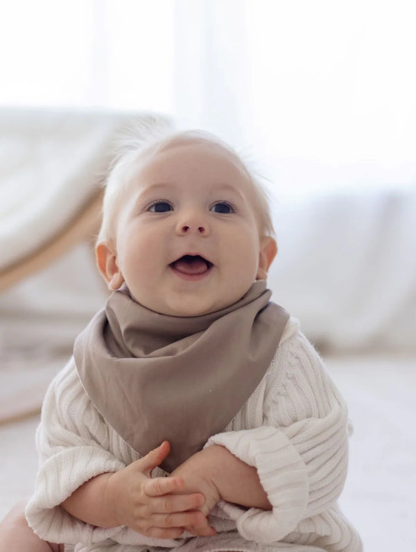 Bandana Bibs - Oakwood Farm & Latte - 2 pack - Bambella Designs