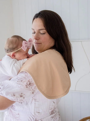 Burp Cloth - 2 pack - Bloom & Nude - Bambella Designs