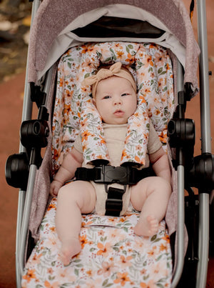 Pram Liner | Bloom - Bambella Designs