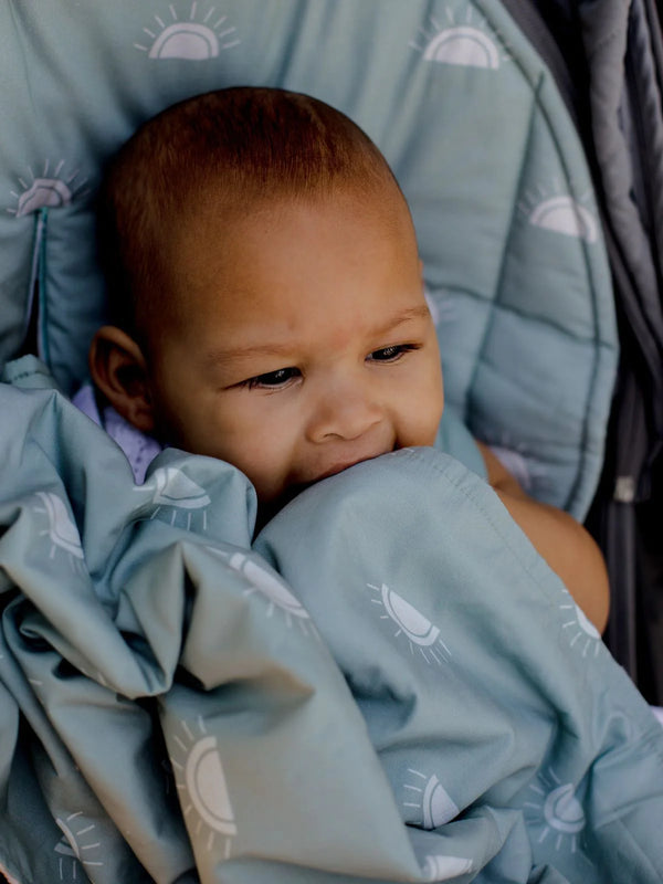 Pram Liner | Sage Sunshine - Bambella Designs