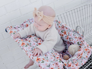 Universal Padded Trolley Liner | Bloom - Bambella Designs