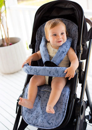 Pram Liner | Under the Sea - Bambella Designs