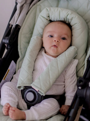 Harness Covers Quilted | Fern - Bambella Designs