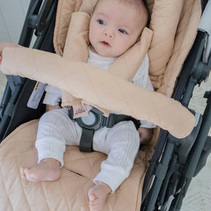 Pram Bar Cover | Nude - Bambella Designs