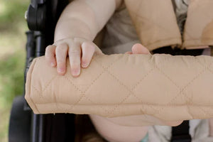 Pram Bar Cover | Nude - Bambella Designs