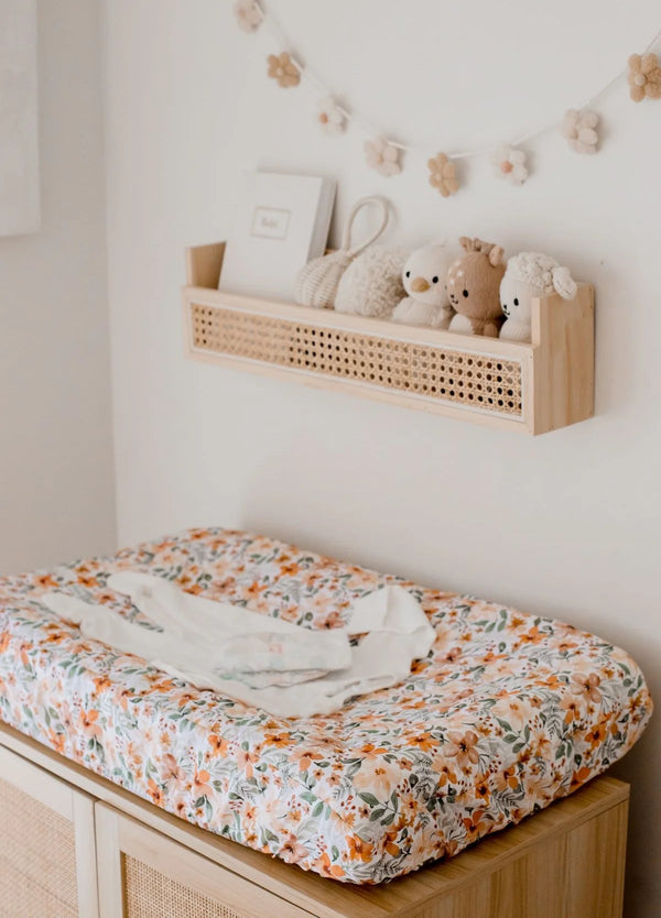 Waterproof Bassinet Sheet - Bloom - Bambella Designs