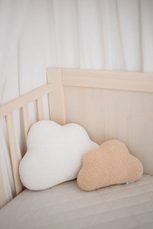 Waterproof Cot Sheet & Mattress Protector  - Oat - Bambella Designs