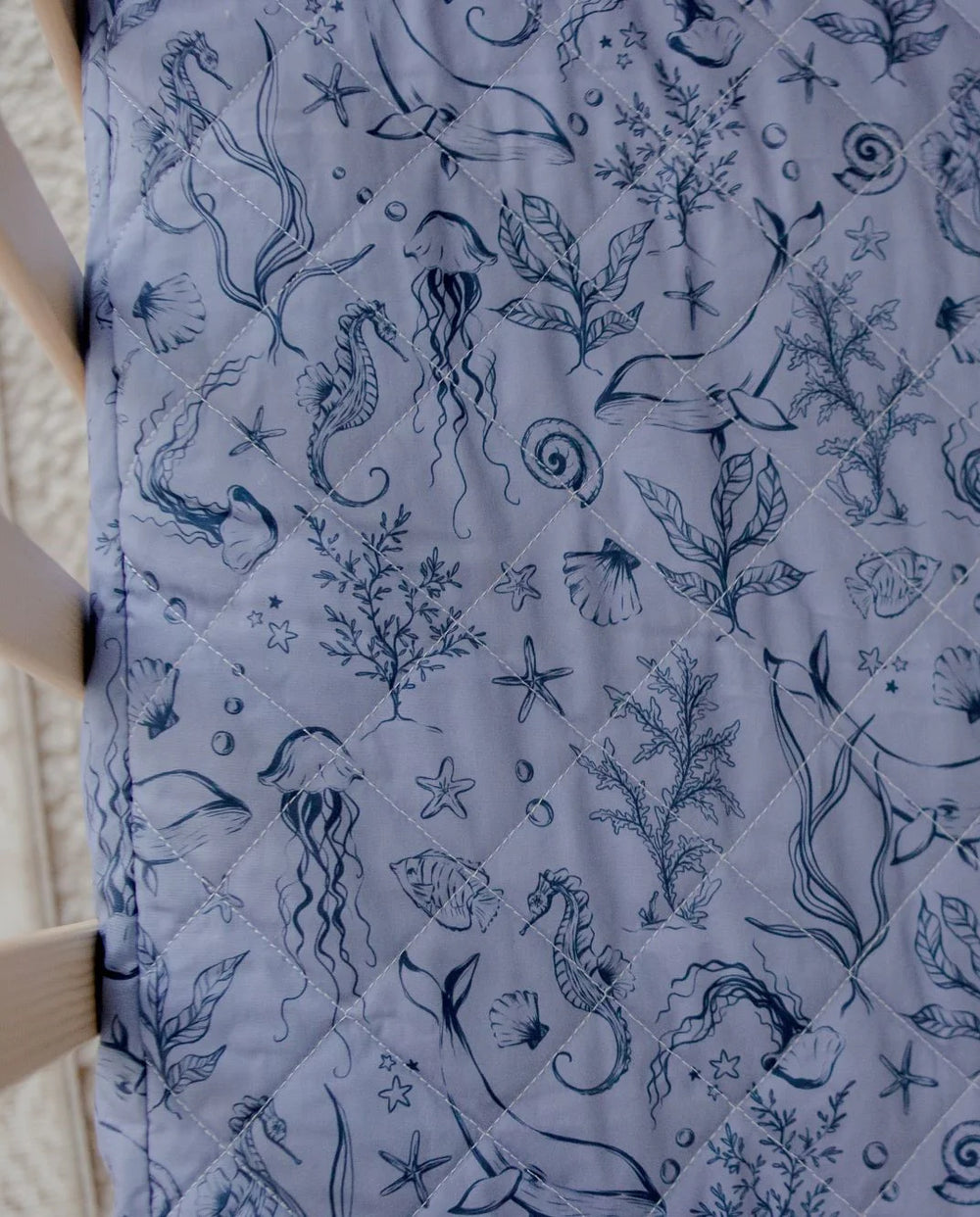Waterproof Bassinet Sheet - Under the Sea - Bambella Designs