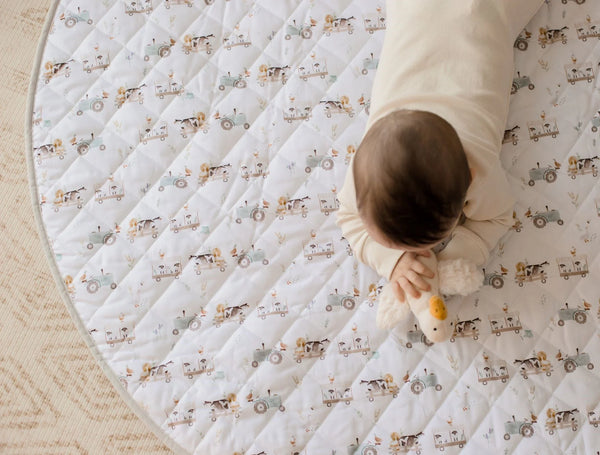 Waterproof Play Mat - Oakwood Farm - Bambella Designs