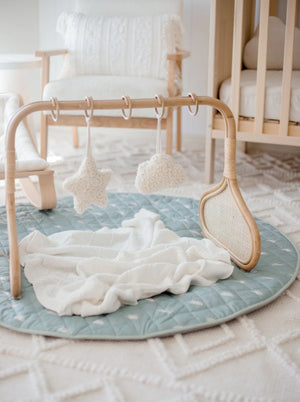 Waterproof Padded Play Mat | Sage Sunshine - Bambella Designs