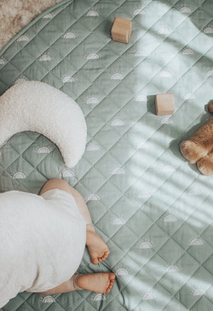 Waterproof Padded Play Mat | Sage Sunshine - Bambella Designs