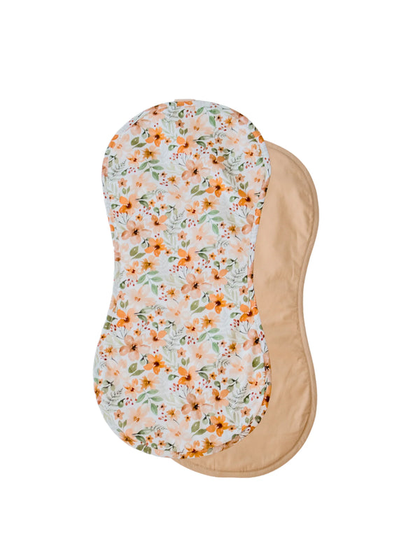 Burp Cloth - 2 pack - Bloom & Nude - Bambella Designs