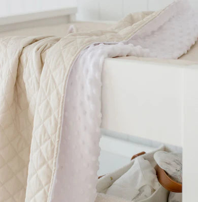 Snuggle Blanket - Oat - Bambella Designs