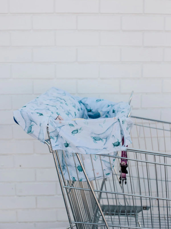 Universal Padded Trolley Liner | Turtle Bay - Bambella Designs