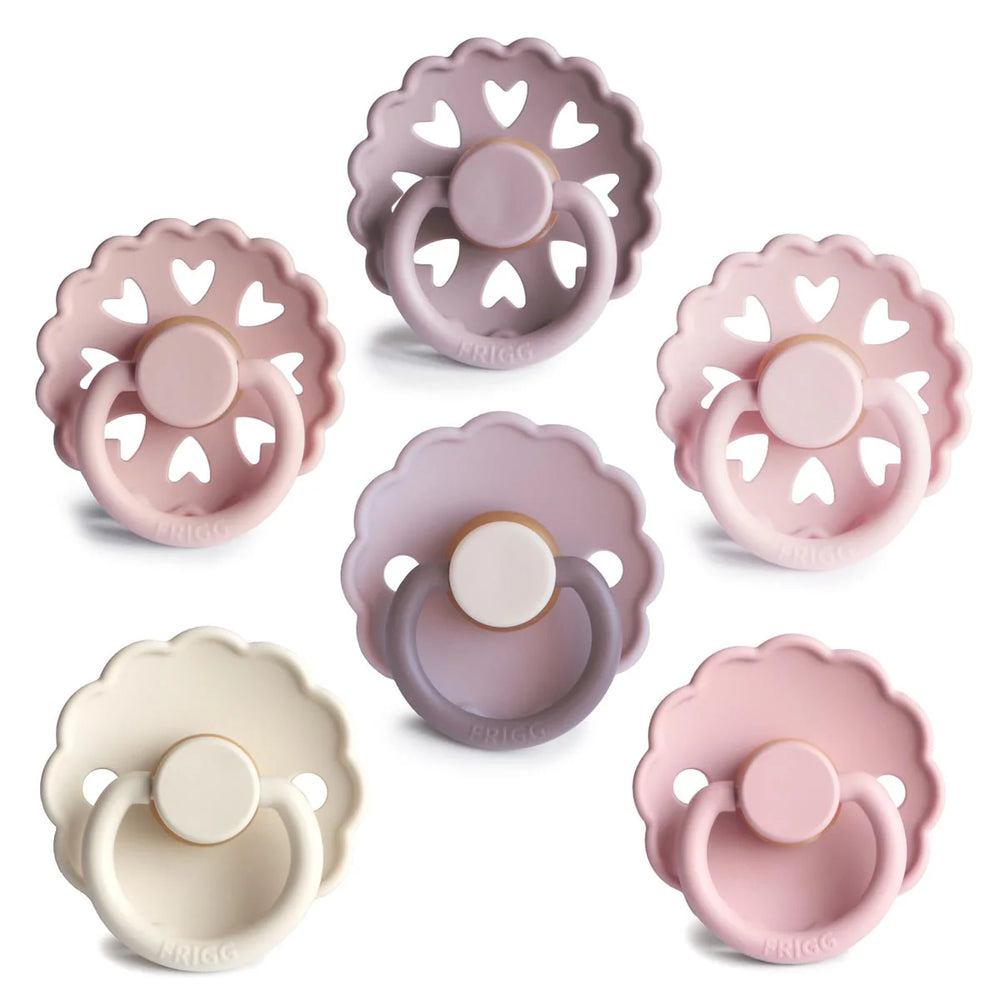 Multi Pacifier 6 Pack Latex - Blooming Love - Frigg