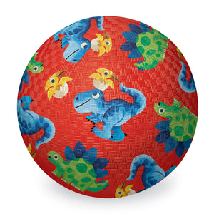 5 inch Playground Ball - Dino Friends - Crocodile Creek