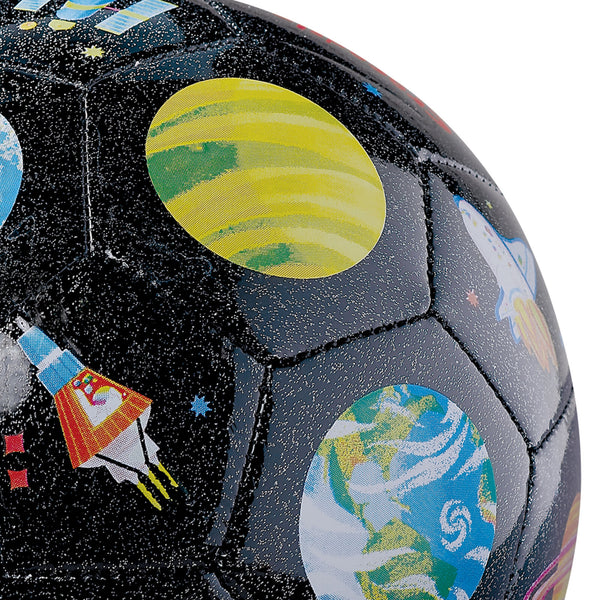 Glitter Soccer Ball - Space Exploration - Crocodile Creek