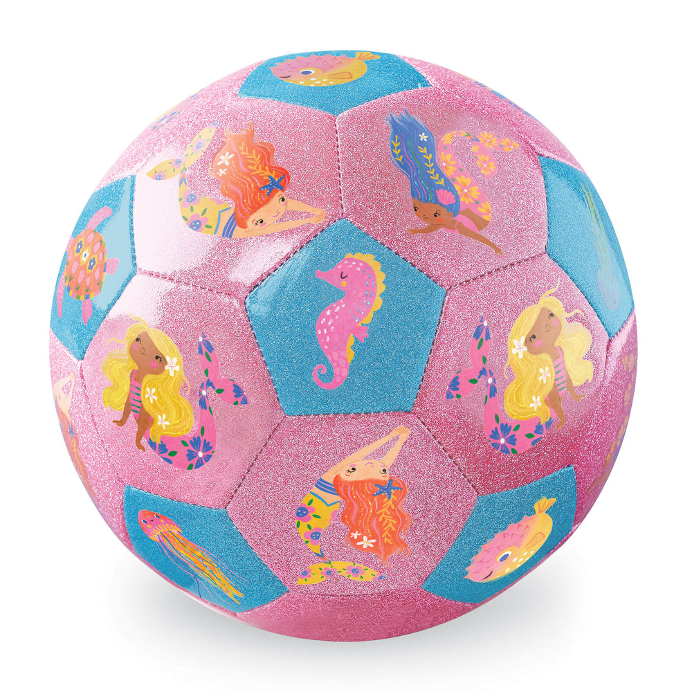 Glitter Soccer Ball - Mermaid Friends - Crocodile Creek
