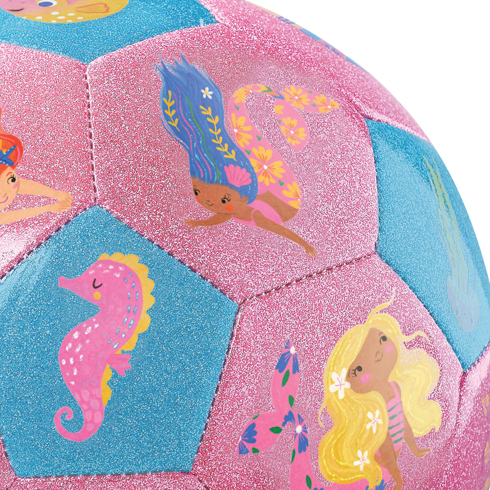 Glitter Soccer Ball - Mermaid Friends - Crocodile Creek