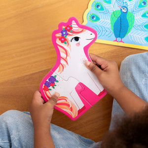 Let's Begin Puzzle 2 pc - Unicorn (Box) - Crocodile Creek