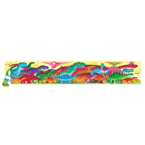 Super Duper Long Puzzle 60 pc - Dino World - Crocodile Creek