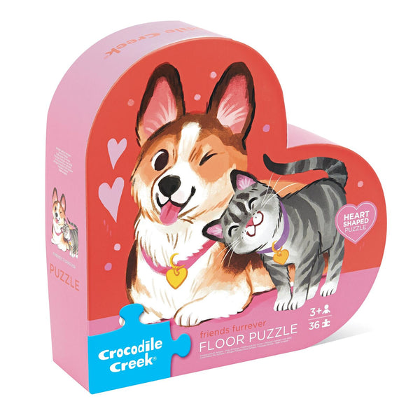 *Classic Floor Puzzle 36 pc - Friends Fur-Ever - Crocodile Creek
