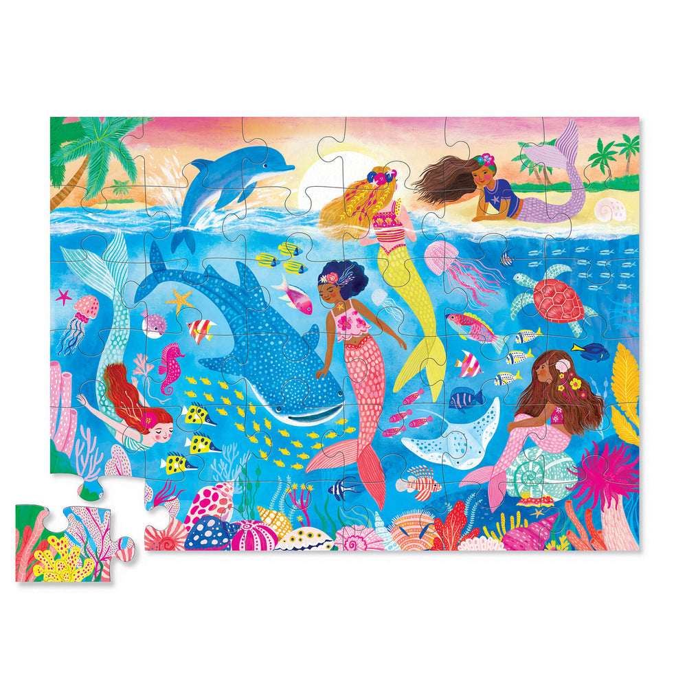 Classic Floor Puzzle 36 pc - Mermaid Dreams - Crocodile Creek