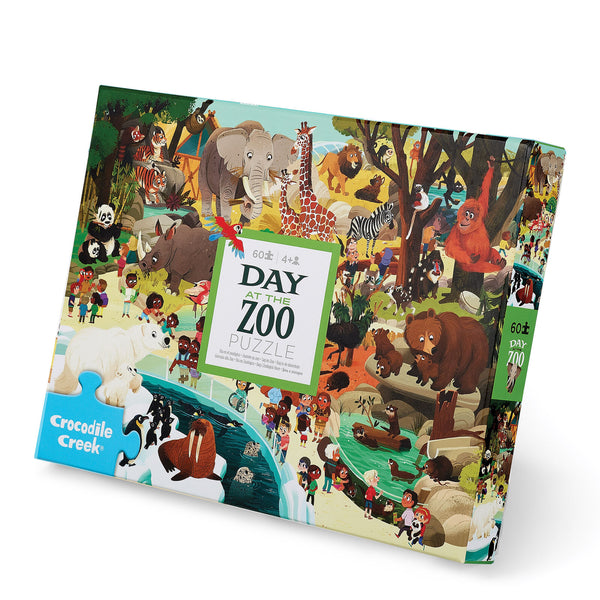 Day at the Museum Puzzle 60 pc - Zoo - Crocodile Creek