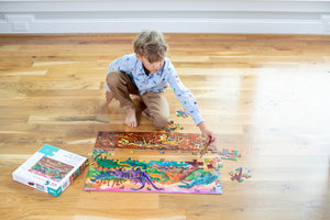 Above & Below Puzzle - 48 pc - Dinosaur World - Crocodile Creek