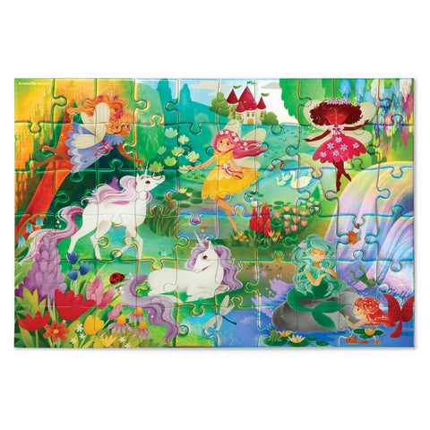 Foil Puzzle 60 pc - Magical Friends - Crocodile Creek