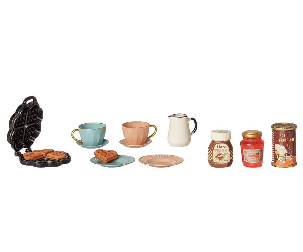 Waffle Set Mouse - Maileg