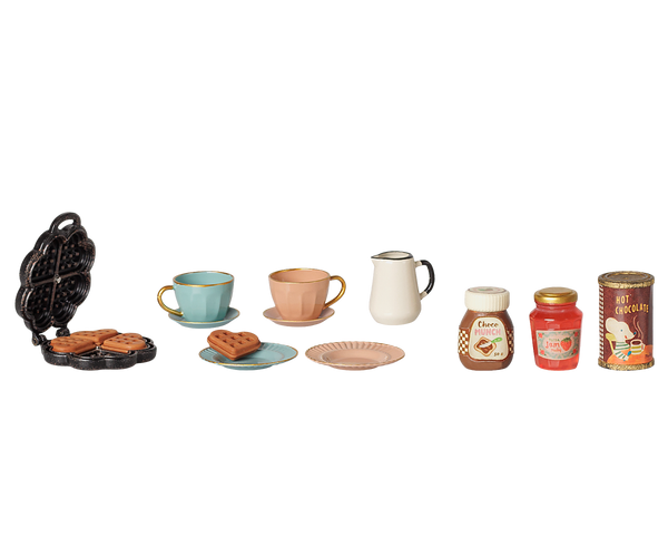 Waffle Set Mouse - Maileg