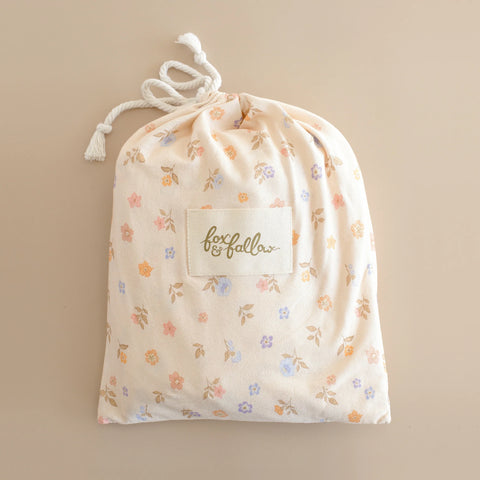 Meadow Organic Fitted Cot Sheet - Fox and Fallow