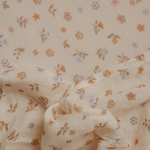 Meadow Organic Fitted Cot Sheet - Fox and Fallow