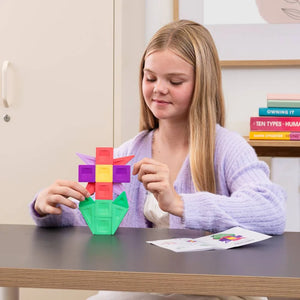 PRO Build It 4 Ways Flowers Pack - 21 Piece - Connetix