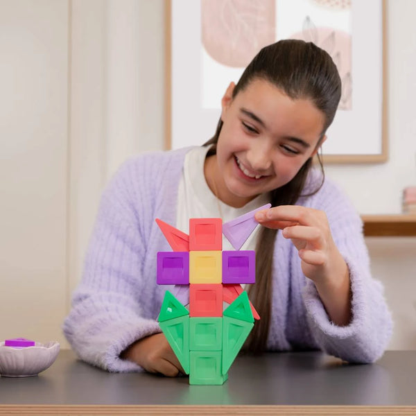PRO Build It 4 Ways Flowers Pack - 21 Piece - Connetix