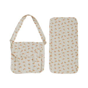 Carrie Convertible Changing Set - Rainbow Print - Olli Ella