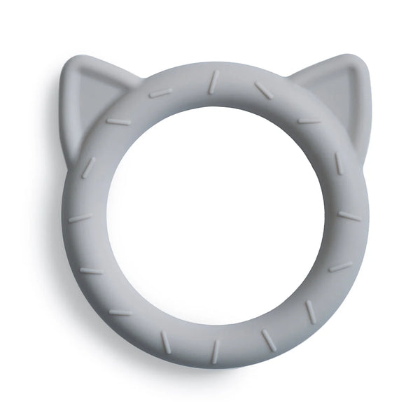 Cat Teether - Stone - Mushie